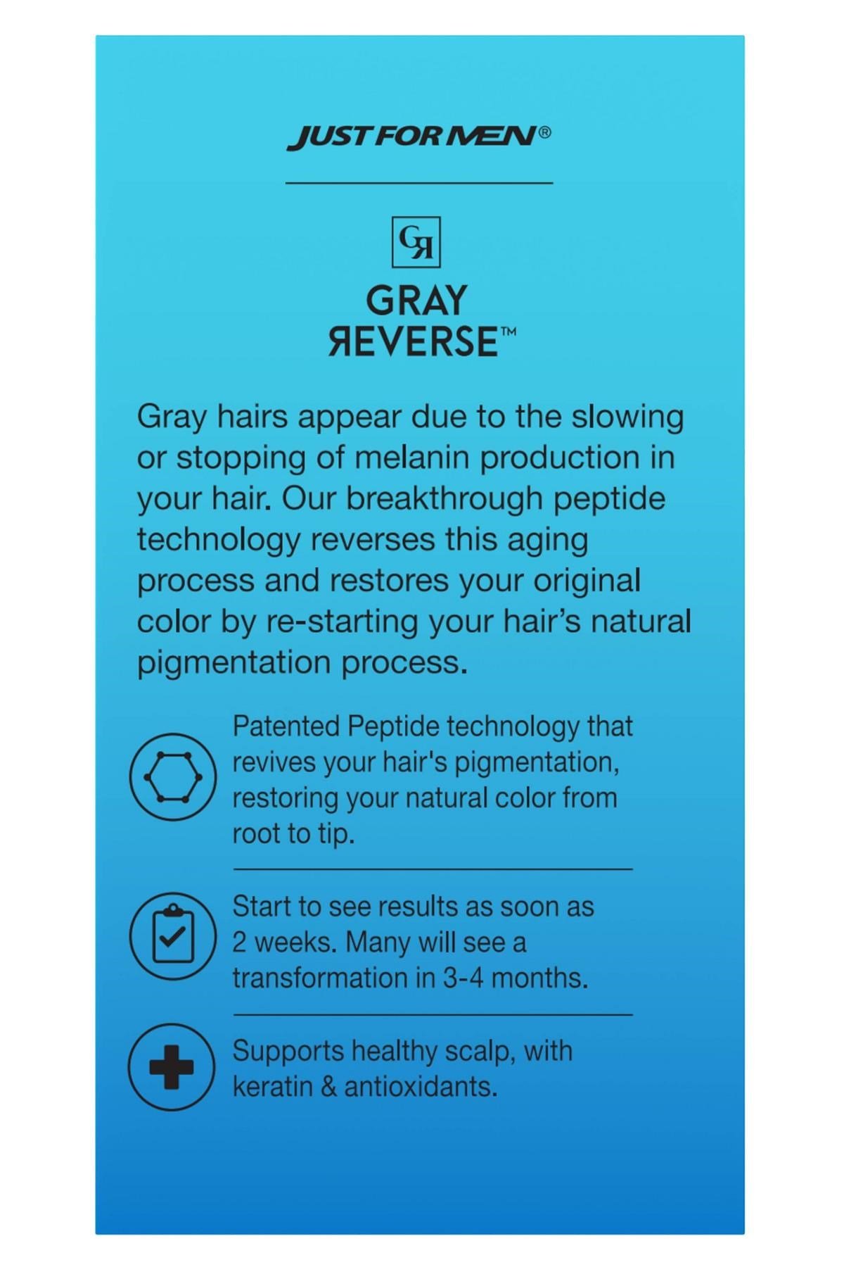 Just For Men Gray Reverse Gri Azaltıcı Günlük Saç Serumu 50ML