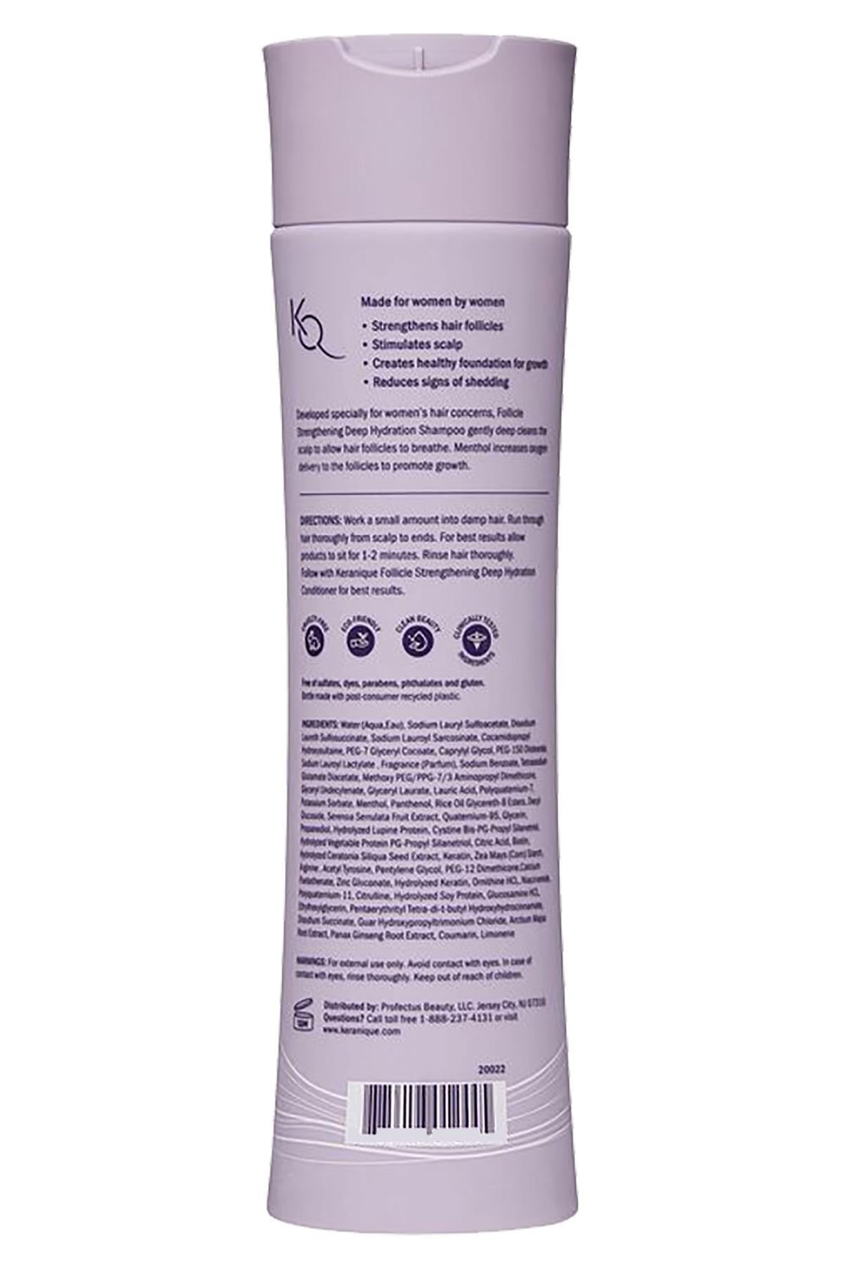 Keranique Deep Hydration Follicle Strengthening Şampuan 355ML