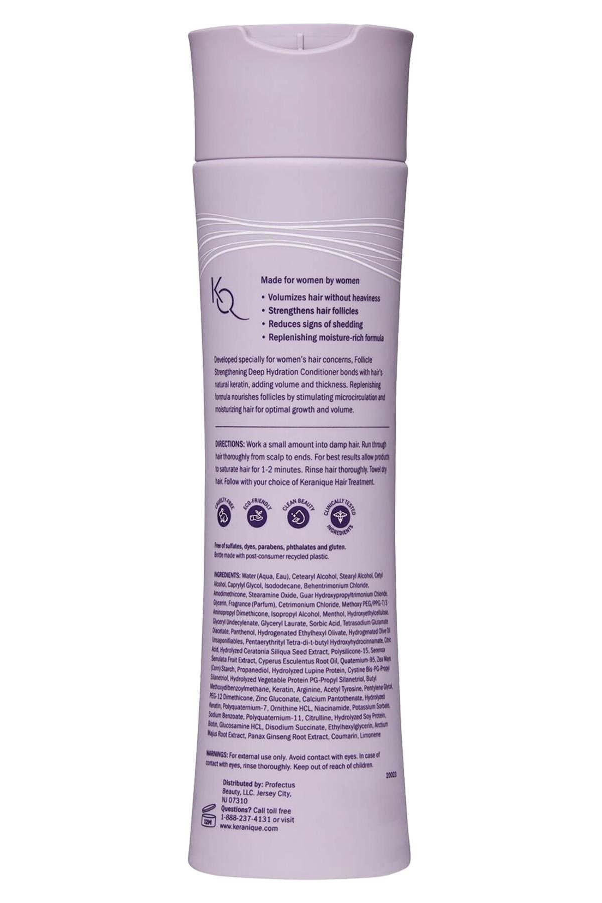 Keranique Deep Hydration Follicle Strengthening Saç Kremi 355ML