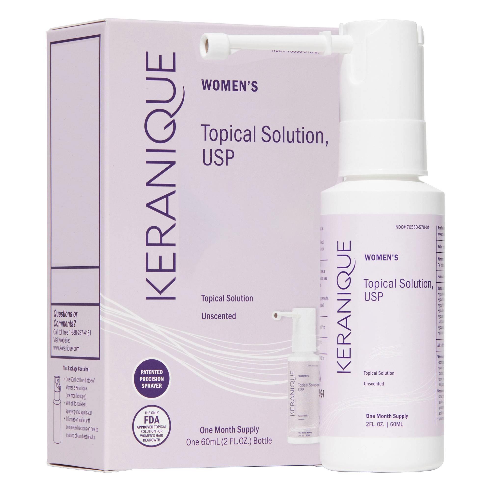 Keranique Women's Solüsyon 1 Aylık Kullanım 60ML