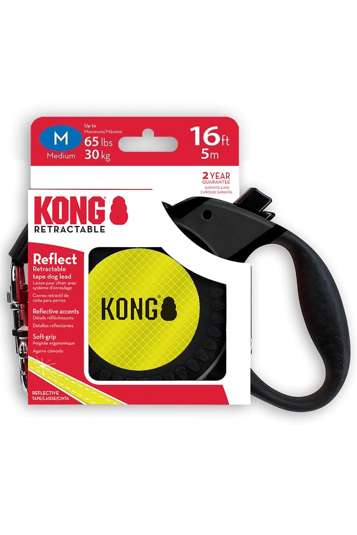 Kong Otomatik Makaralı Köpek Gezdirme Tasması 5mt