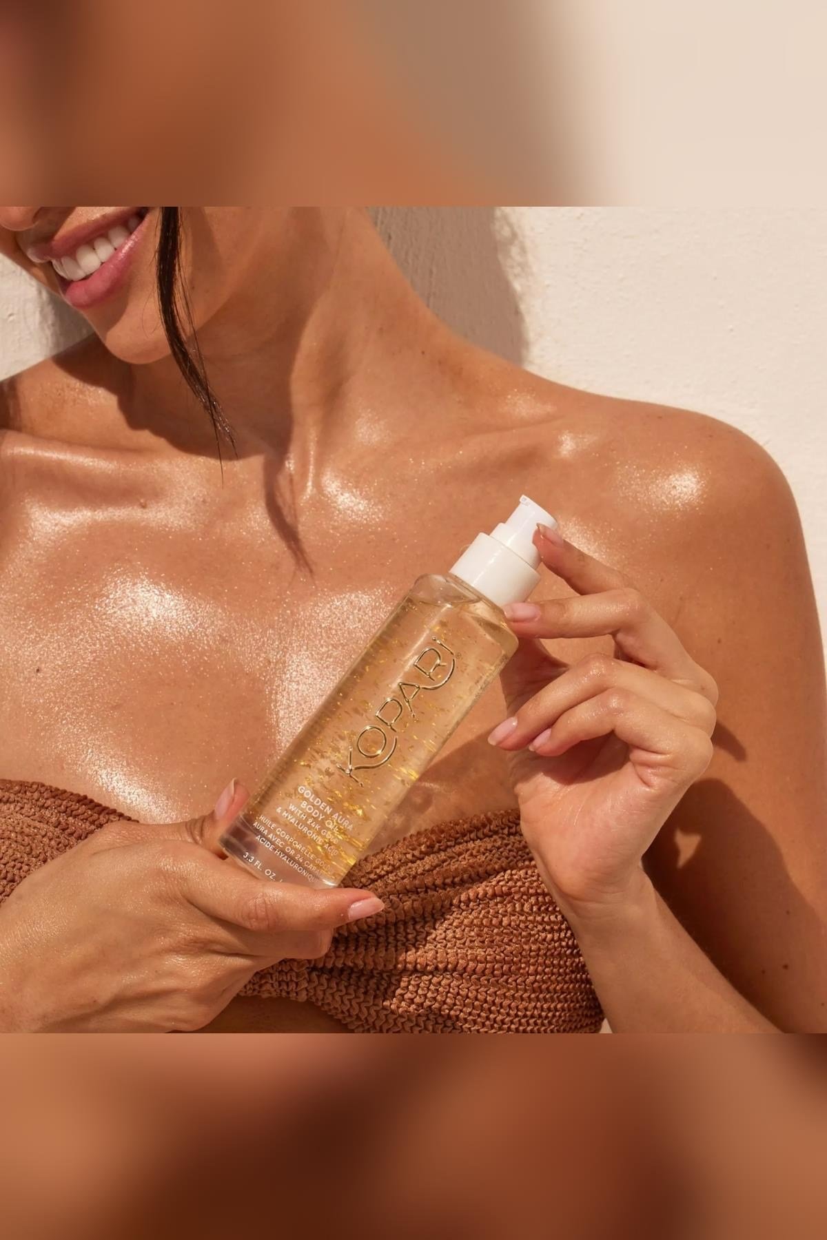 Kopari Golden Aura 24K Altın ve Hyalüronik Asit İçeren Vücut Yağı 100ML