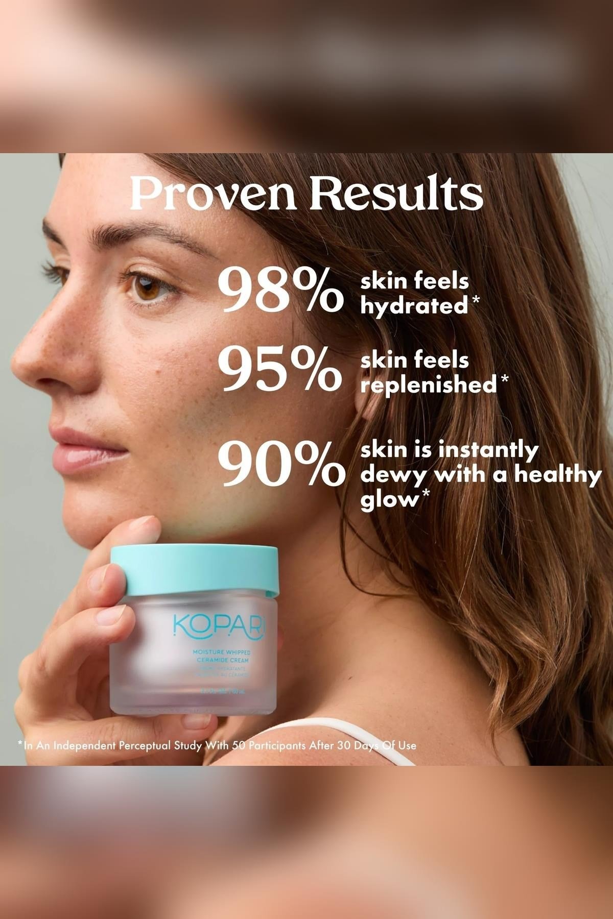 Kopari Seramid İçeren Nemlendirici Yüz Kremi 60ML