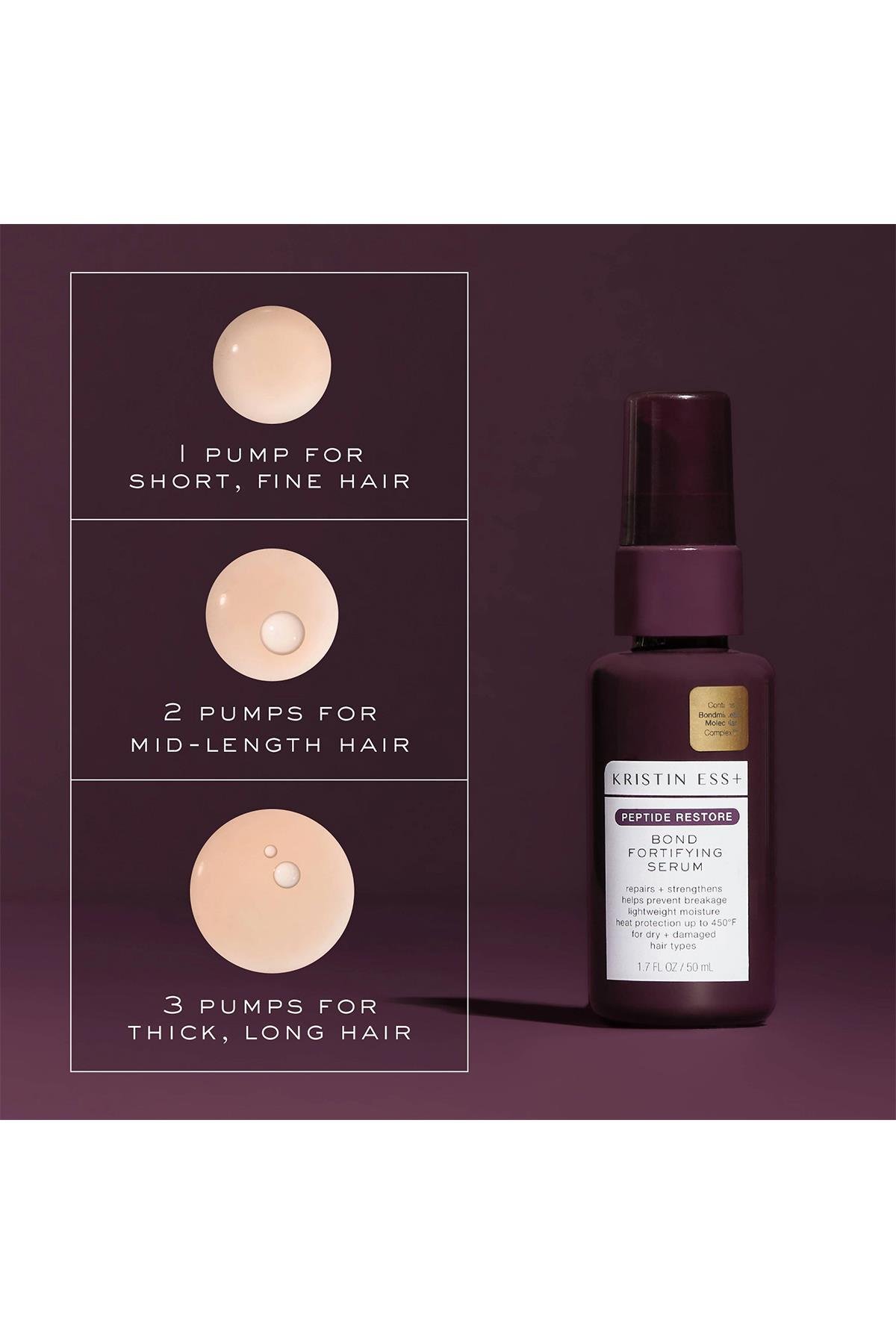 Kristin Ess Peptide Restore Bond Fortifying Saç Serumu 50ML