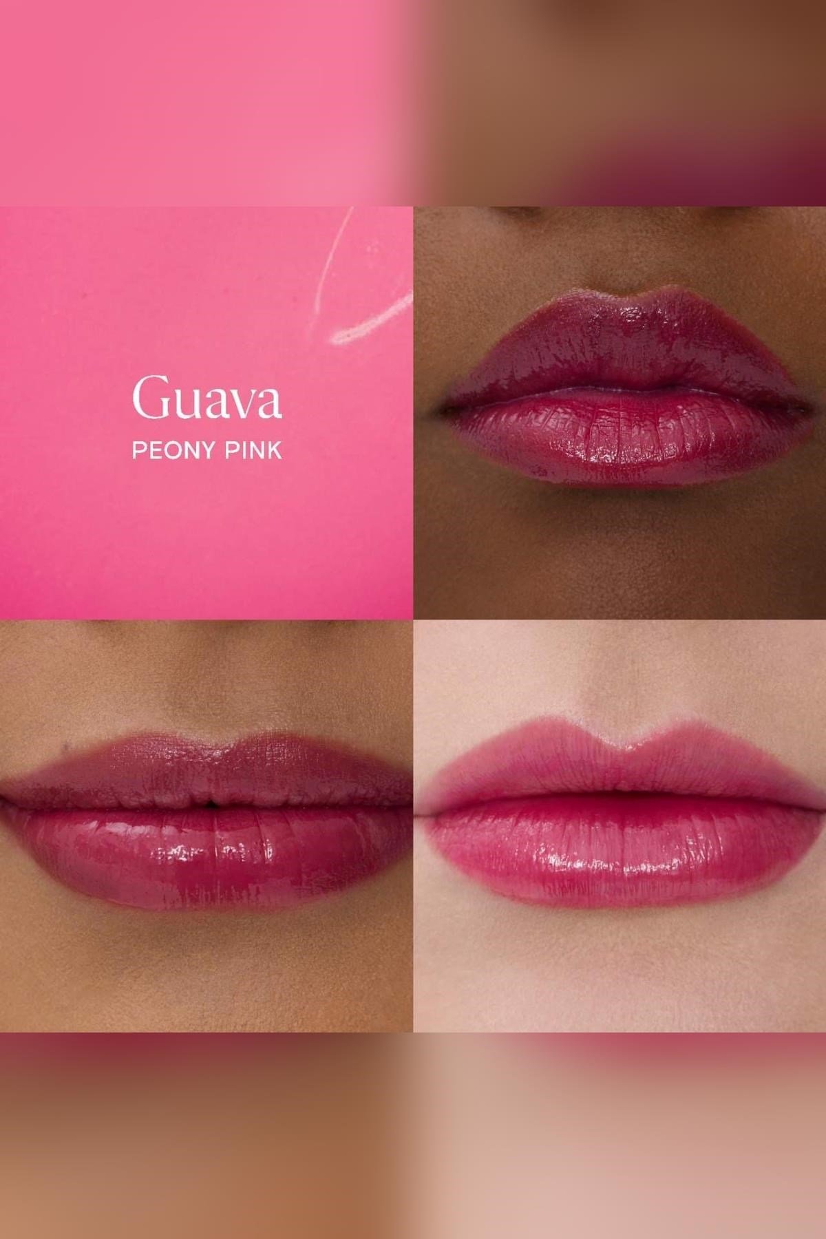 Kulfi Lassi Lips Renkli Nemlendirici Dudak Yağı Guava 3.8ML