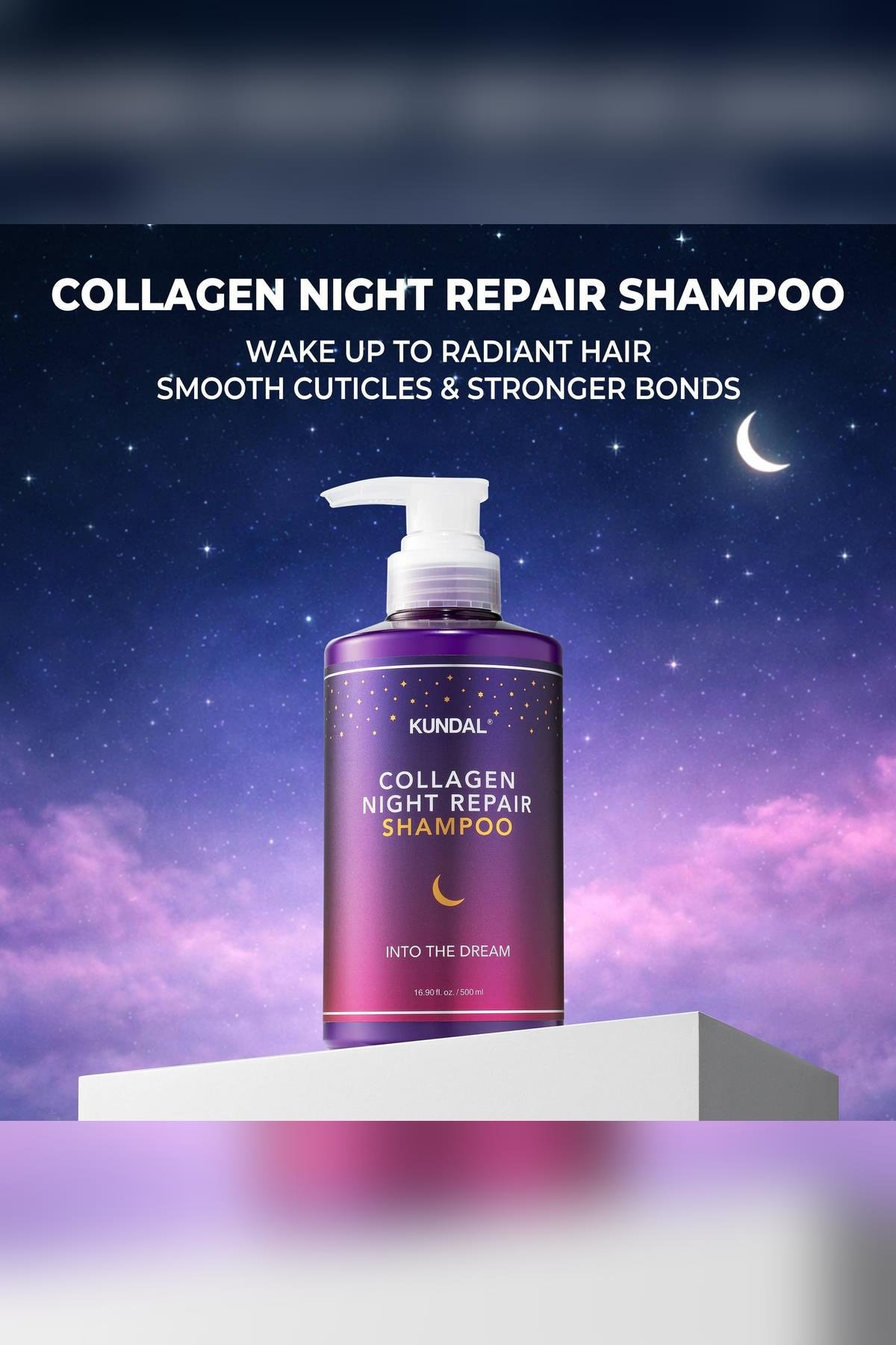 Kundal Collagen Night Repair Onarıcı Şampuan 500ML