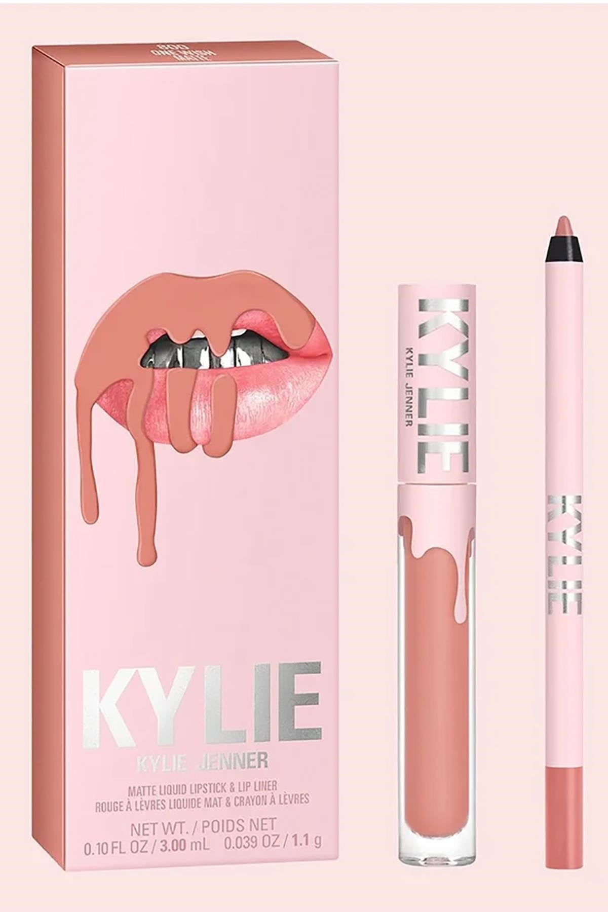 Kylie Dudak Kalemi ve Mat Likit Ruj Set 800 One Wish
