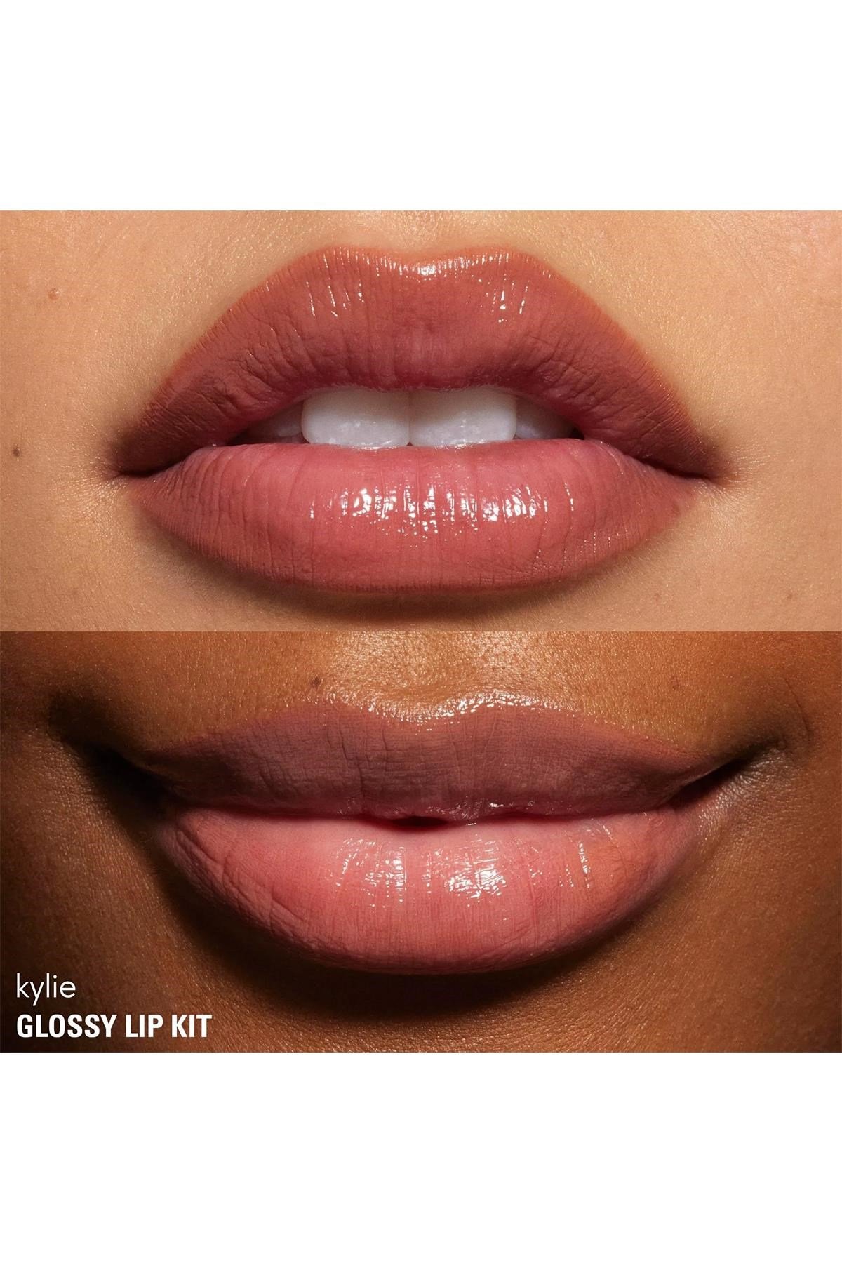 Kylie Glossy Lip Kit Dudak Kalemi ve Parlatıcı Set Kylie