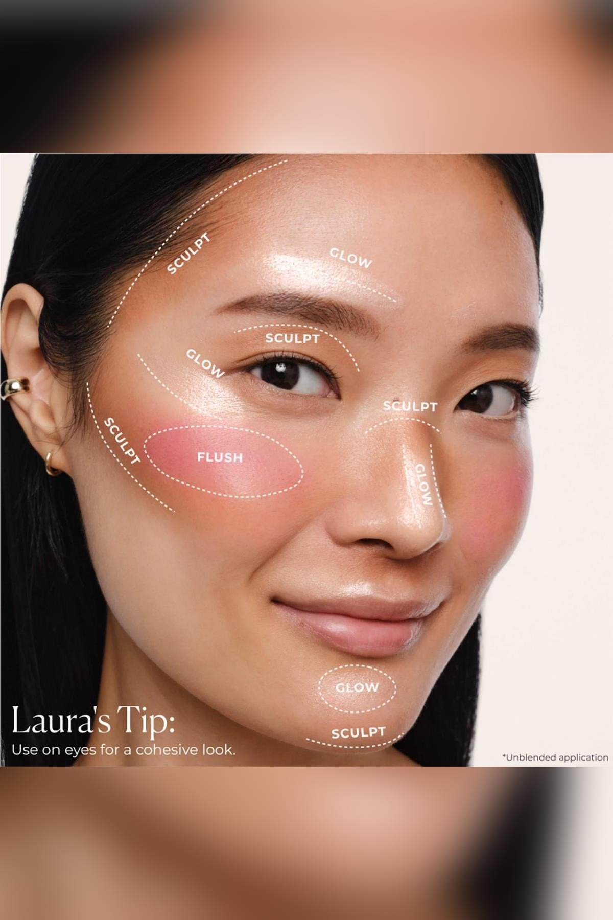 Laura Mercier Bonne Glow Cream Yüz Makyaj Paleti Bisou 11GR