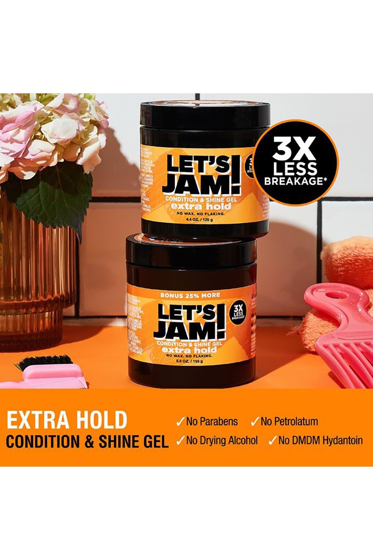 Let's Jam Ekstra Tutuş Saç Jölesi 125GR