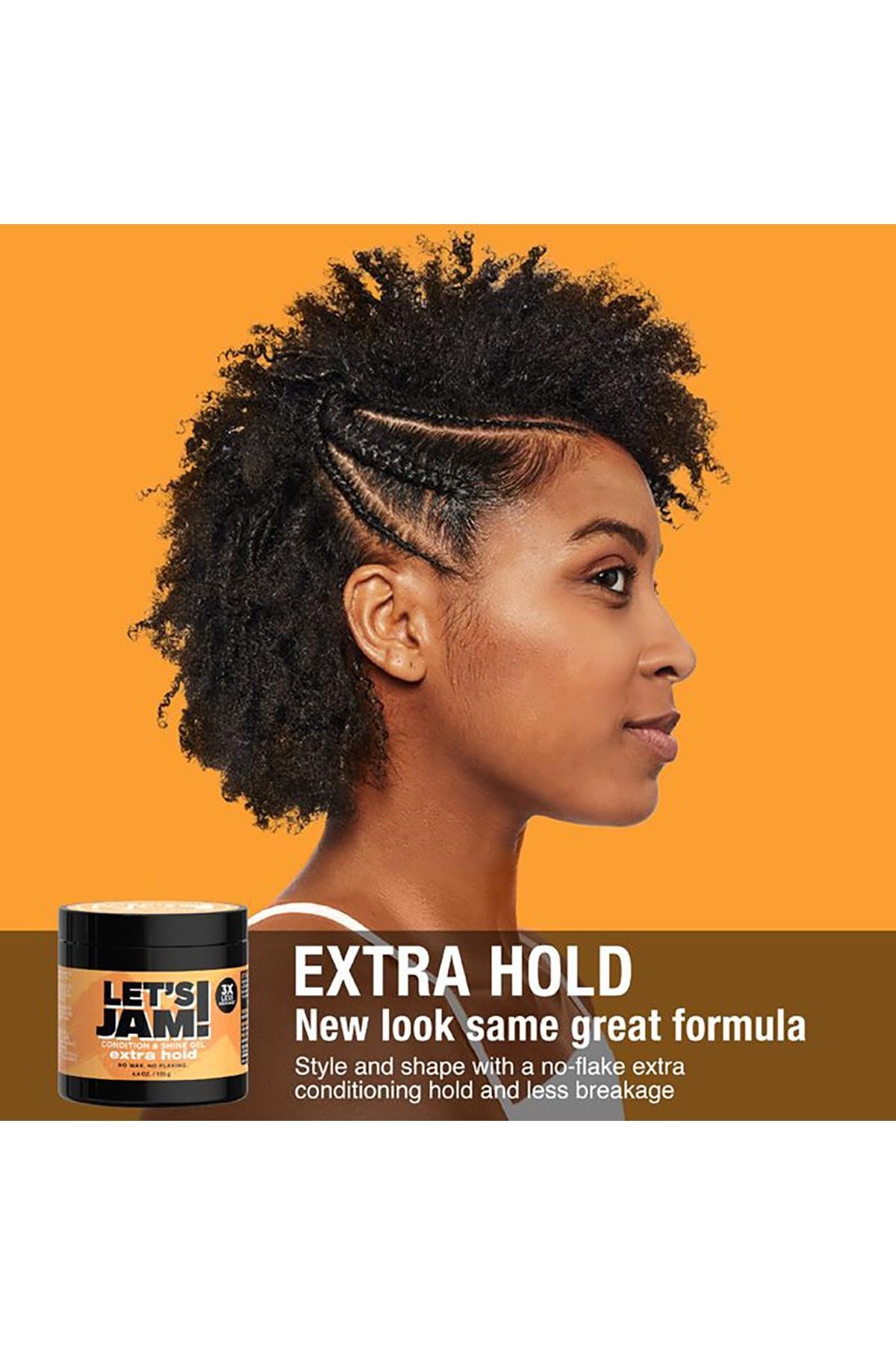 Let's Jam Ekstra Tutuş Saç Jölesi 125GR