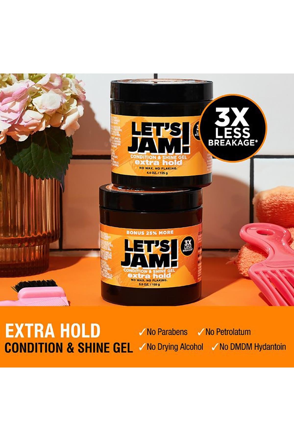 Let's Jam Ekstra Tutuş Saç Jölesi 397GR