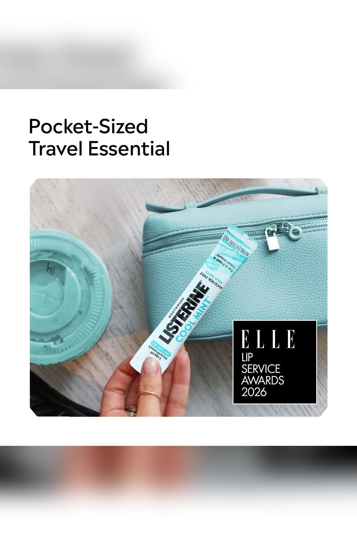 Listerine Cool Mint Alkolsüz Ağız Çalkalama Suyu Tek Kullanımlık 15 Adet