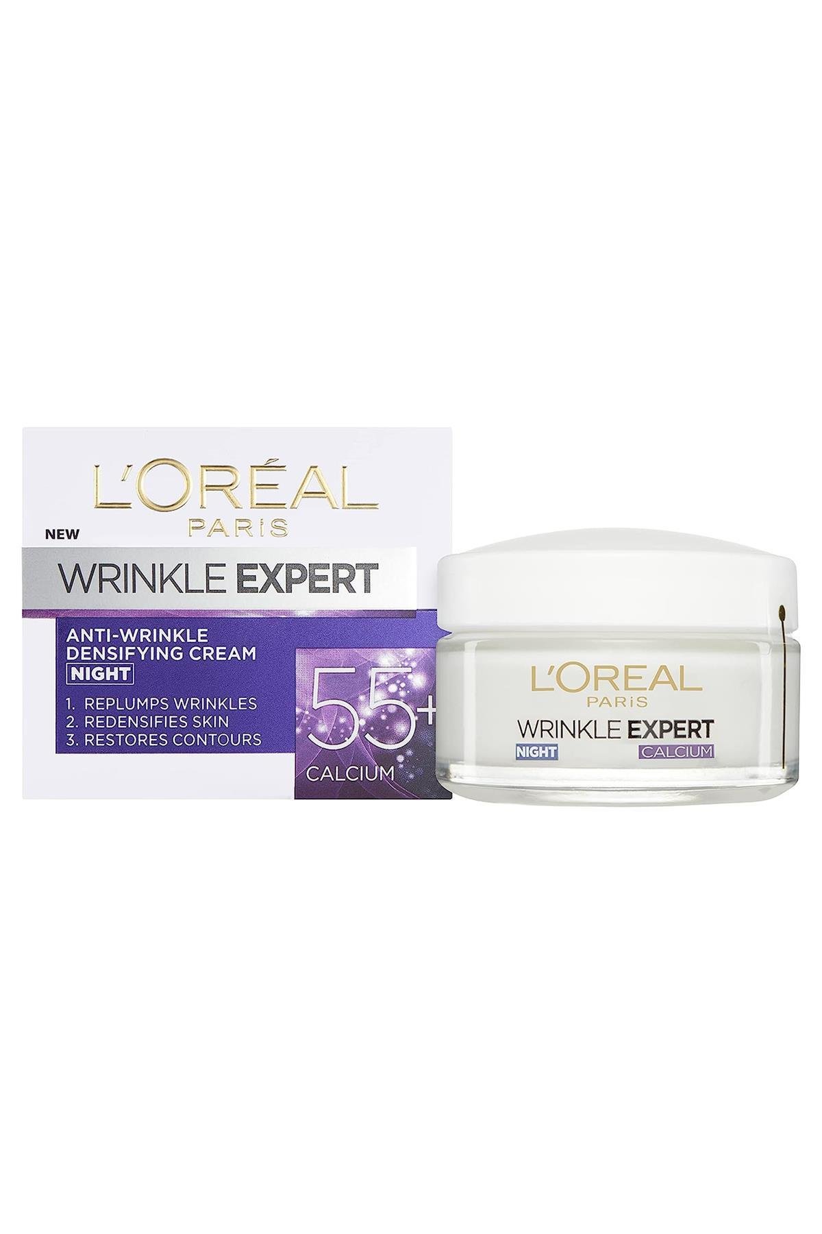 Loreal Paris Wrinkle Expert 55+ Calcium Gece Kremi 50ML