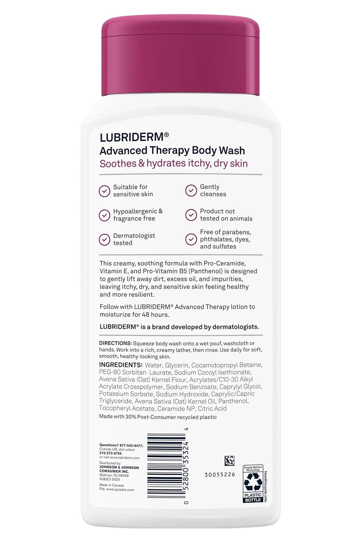 Lubriderm Advanced Therapy Kokusuz Duş Jeli 473ML