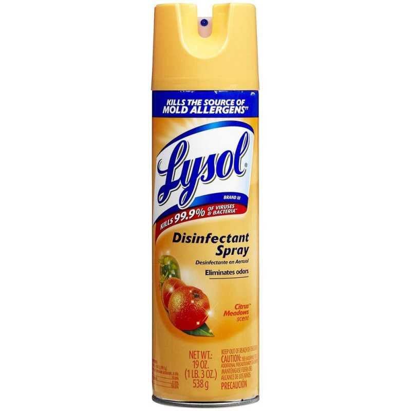 Lysol Narenciye Çayırları Dezenfektan Sprey 538GR