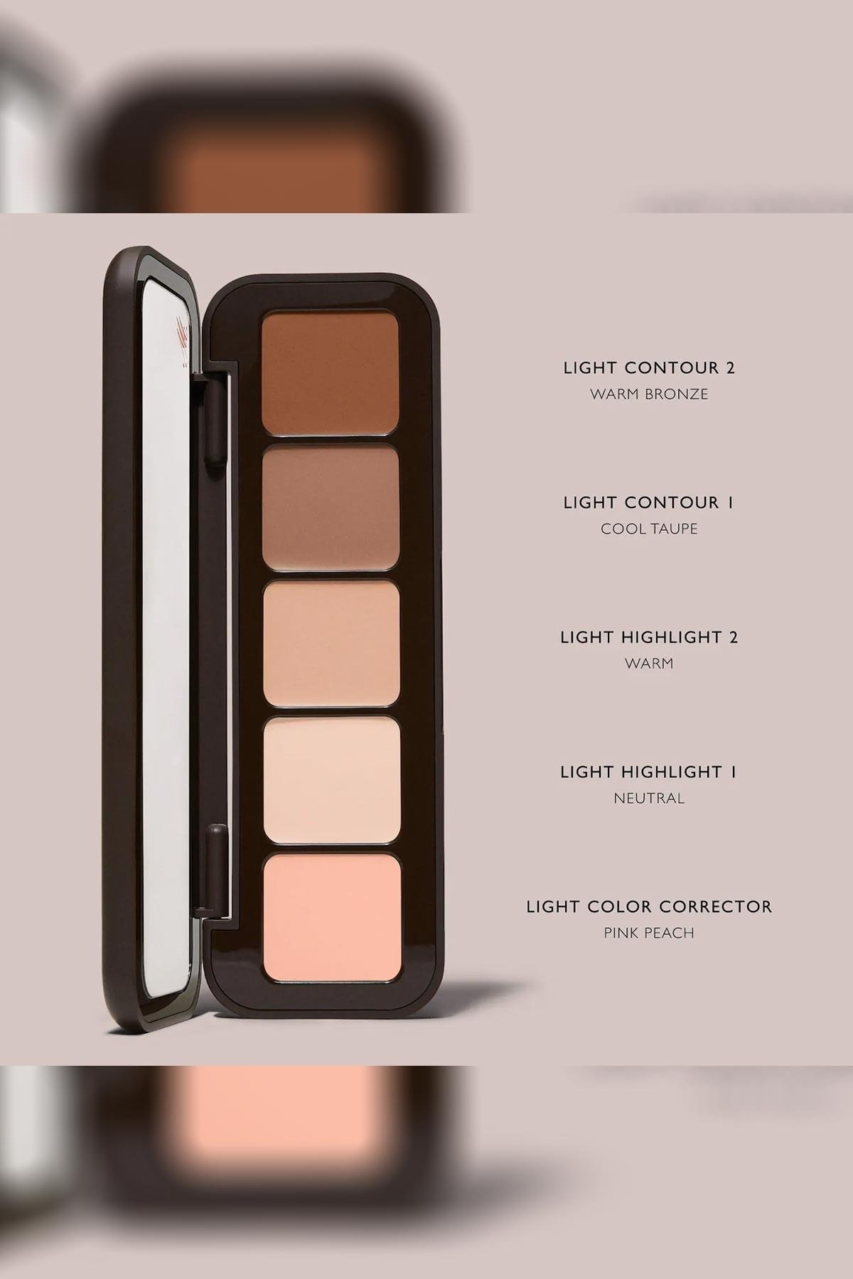 m.ph by Mary Phillips Kontür ve Aydınlatıcı Yüz Makyaj Paleti Light