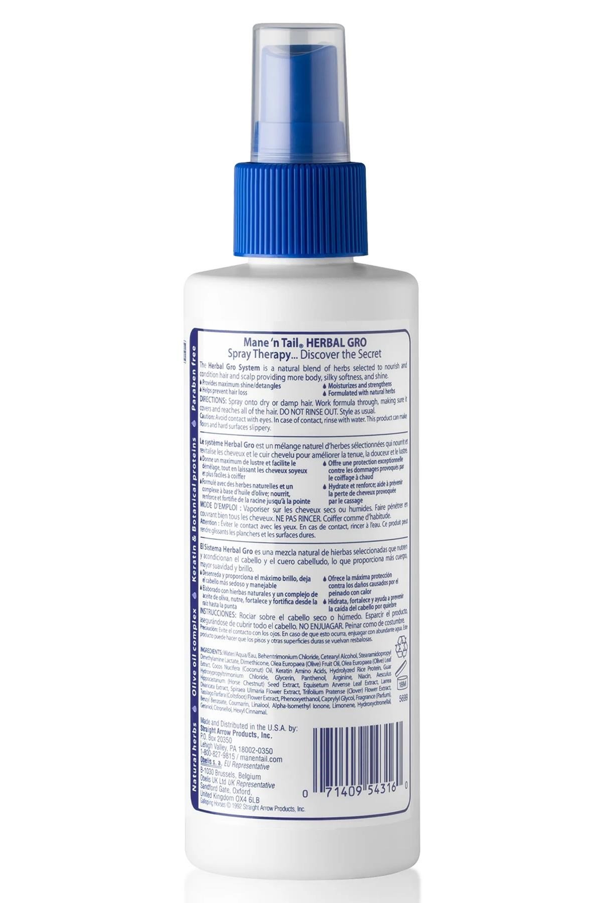 Mane'n Tail Herbal Gro Durulanmayan Saç Bakım Spreyi 178ML