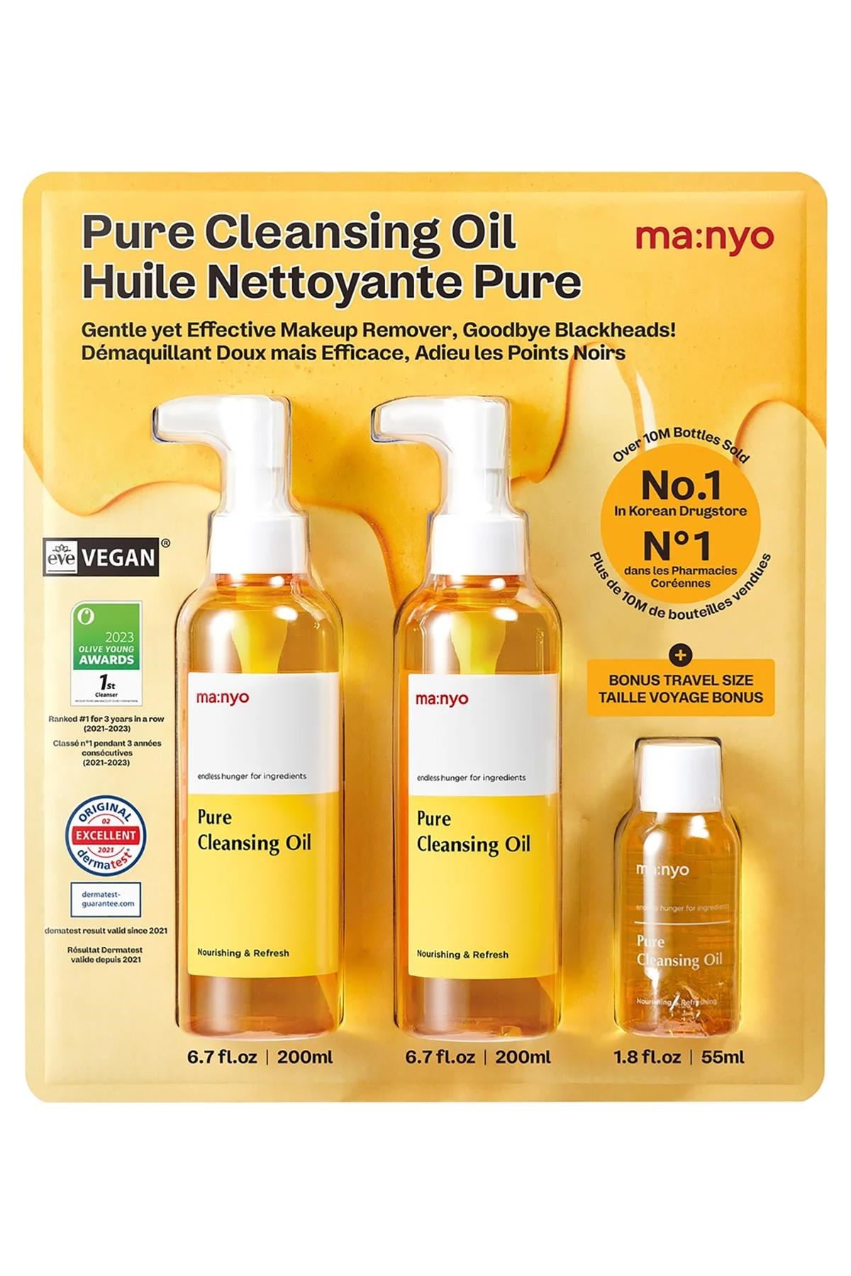 ma:nyo Pure Cleansing Oil Cilt Temizleyici Yağ Set