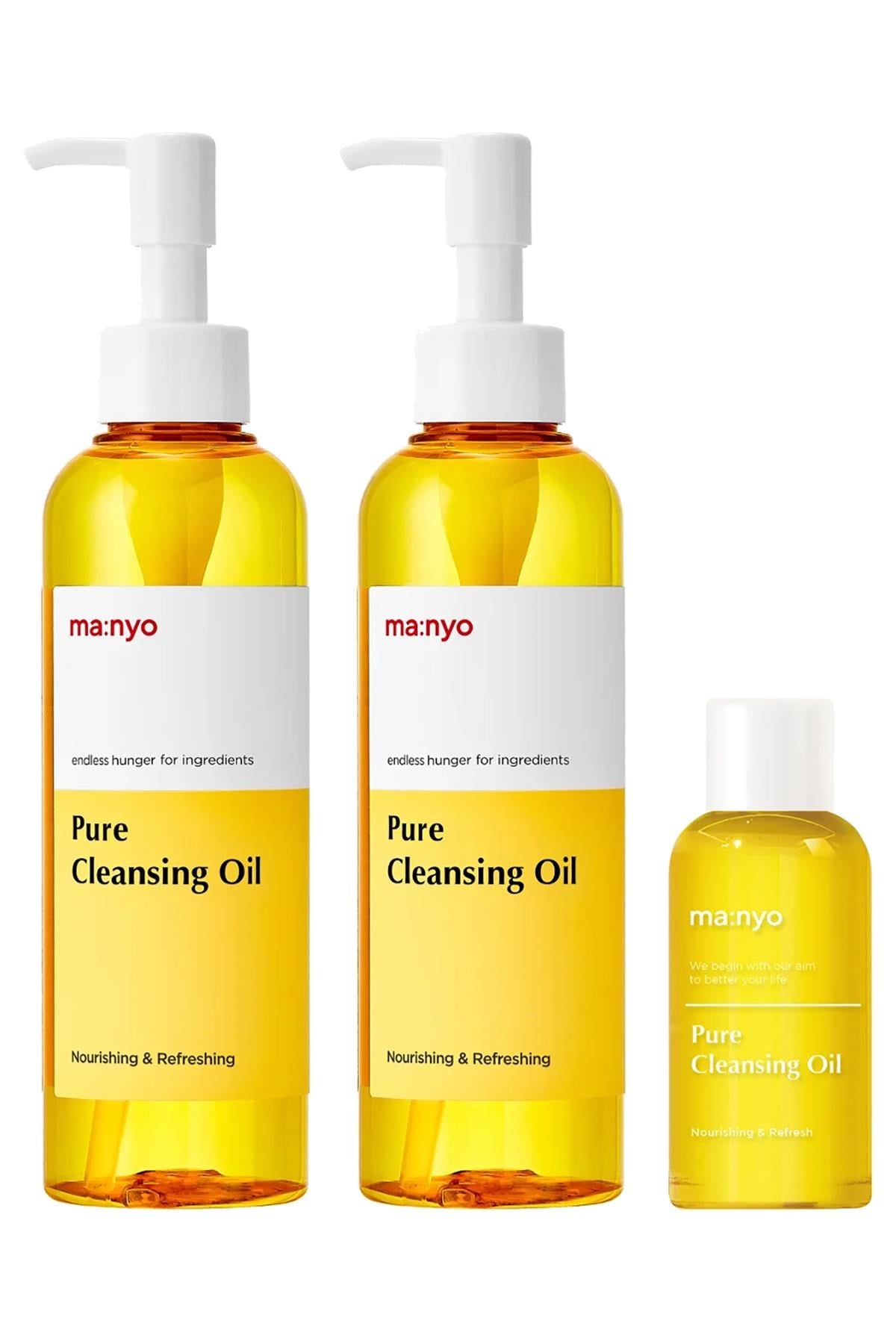 ma:nyo Pure Cleansing Oil Cilt Temizleyici Yağ Set