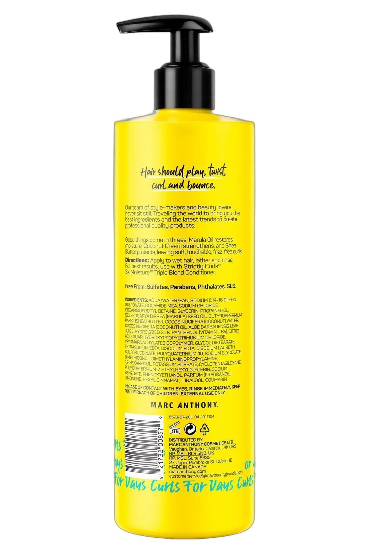Marc Anthony Strictly Curls 3X Moisture Nemlendirici Şampuan 473ML