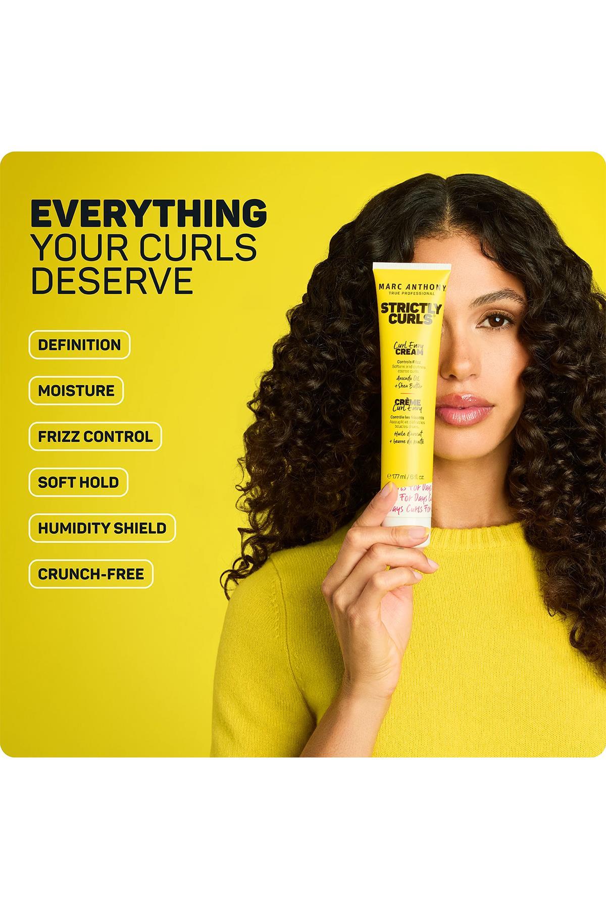 Marc Anthony Strictly Curls Bukle Belirginleştirici Saç Bakım Kremi 177ML
