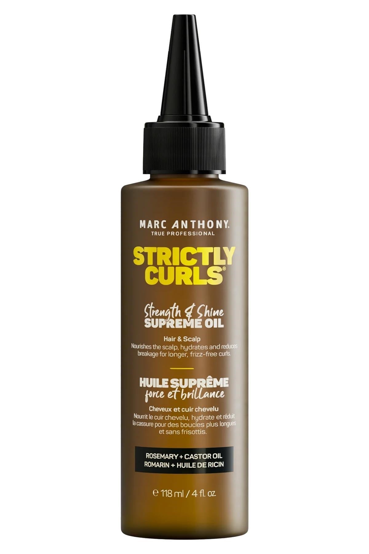 Marc Anthony Strictly Curls Strength & Shine Supreme Saç Bakım Yağı 118ML