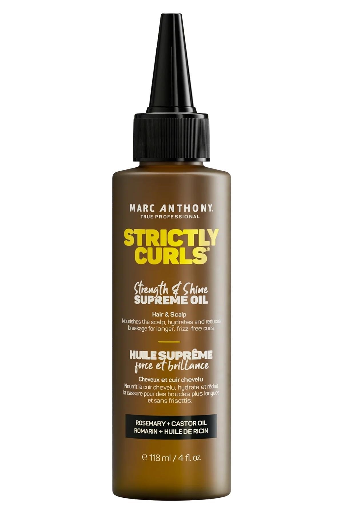 Marc Anthony Strictly Curls Strength & Shine Supreme Saç Bakım Yağı 118ML