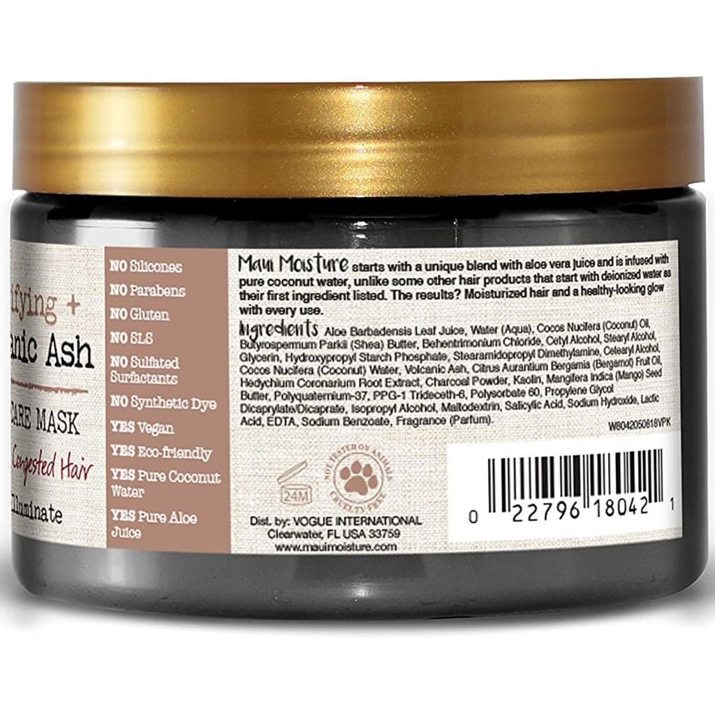 Maui Volcanic Ash Saç Derisi Bakım Maskesi 340GR