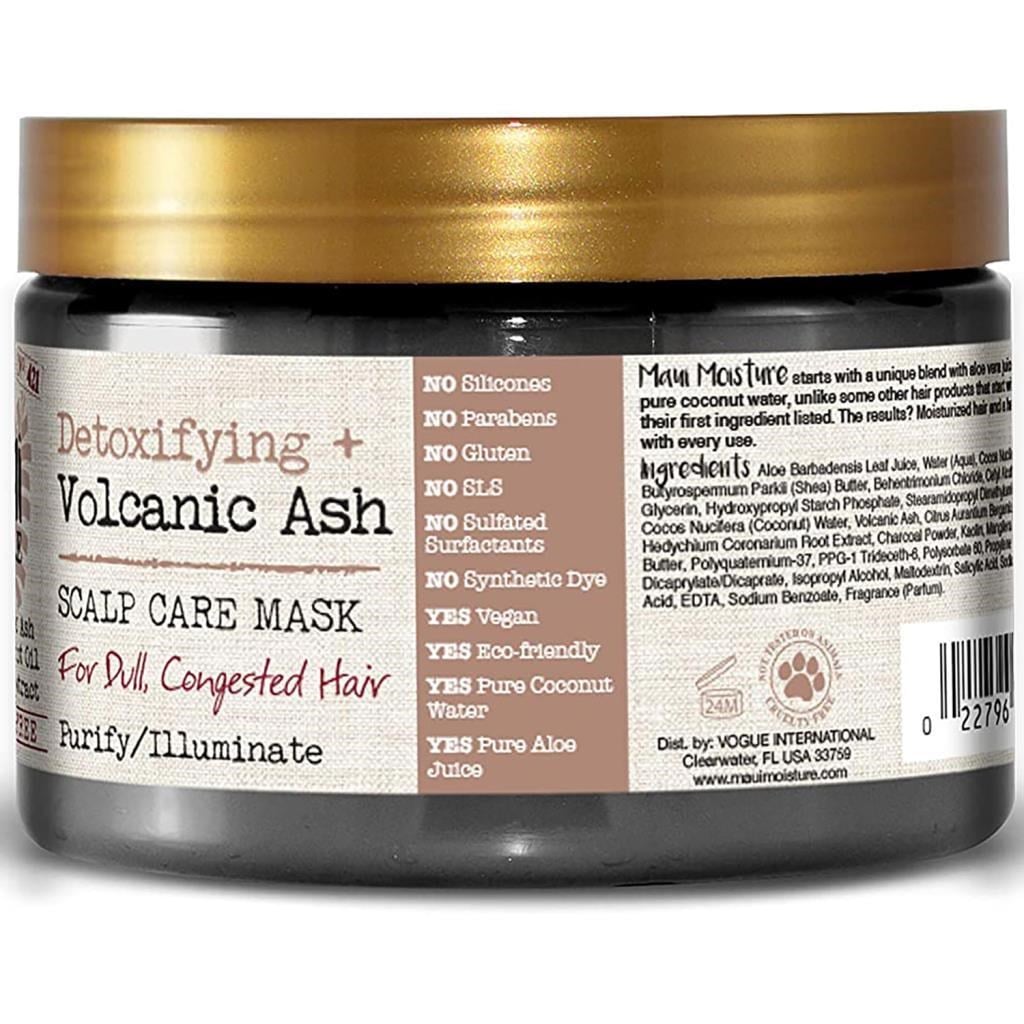 Maui Volcanic Ash Saç Derisi Bakım Maskesi 340GR