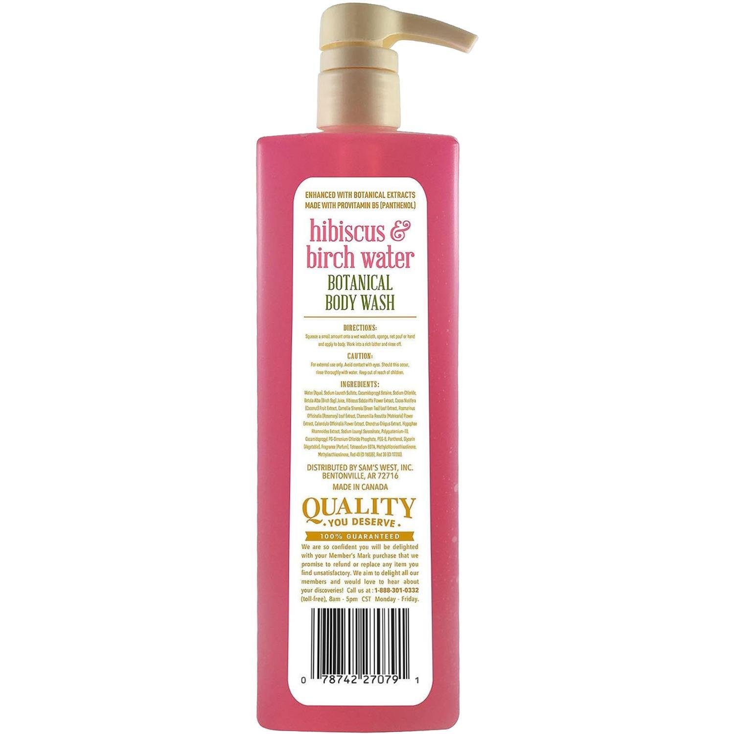 Member's Mark Botanical Vücut Şampuanı 1000ML