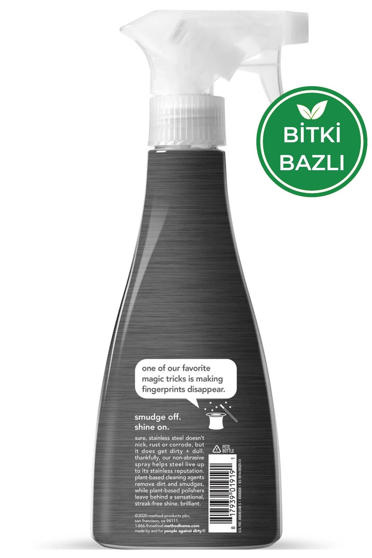 Method Ankastre Temizleyici ve Parlatıcı Elma Bahçesi Kokulu 414ML