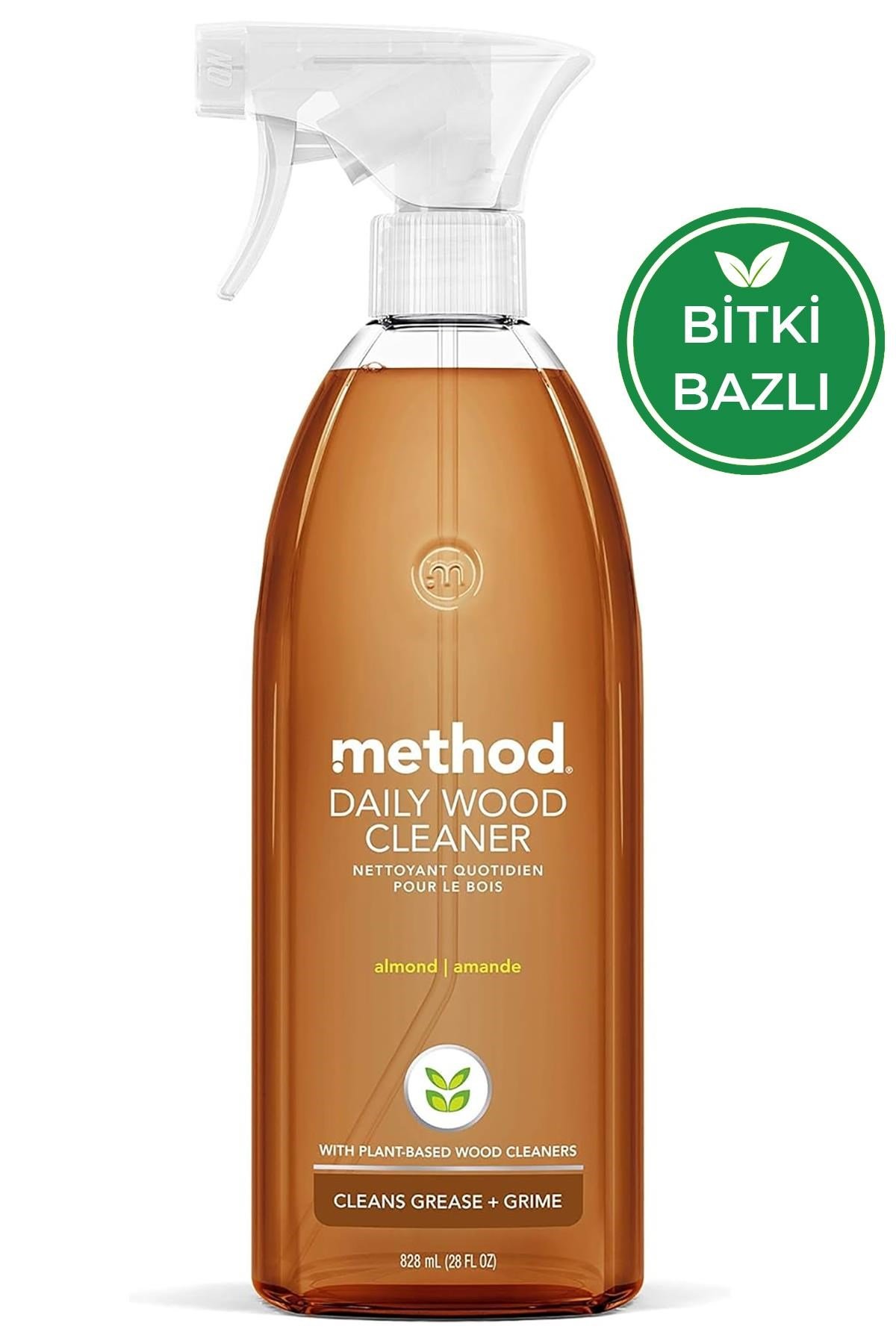 Method Badem Kokulu Günlük Ahşap Temizleyici 828ML