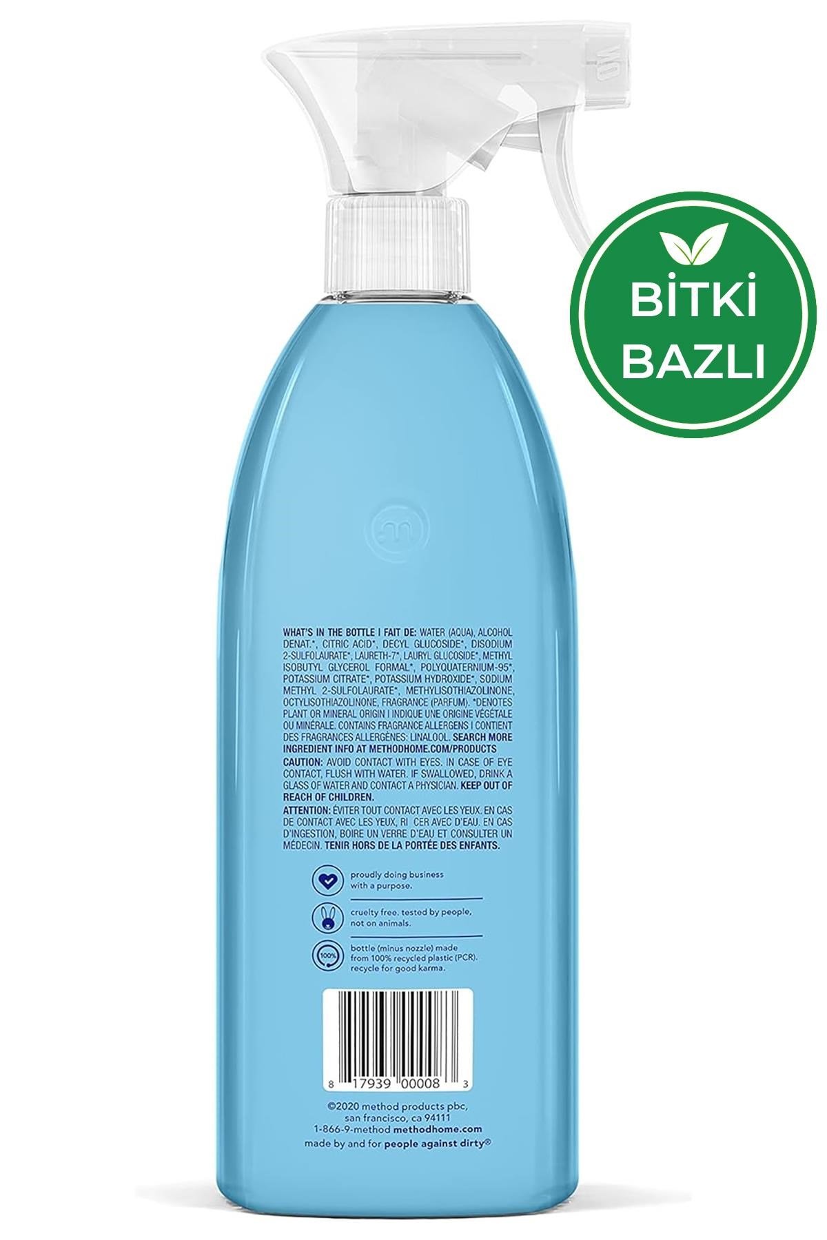 Method Banyo Temizleyici Okaliptüs ve Nane Kokulu 828ML