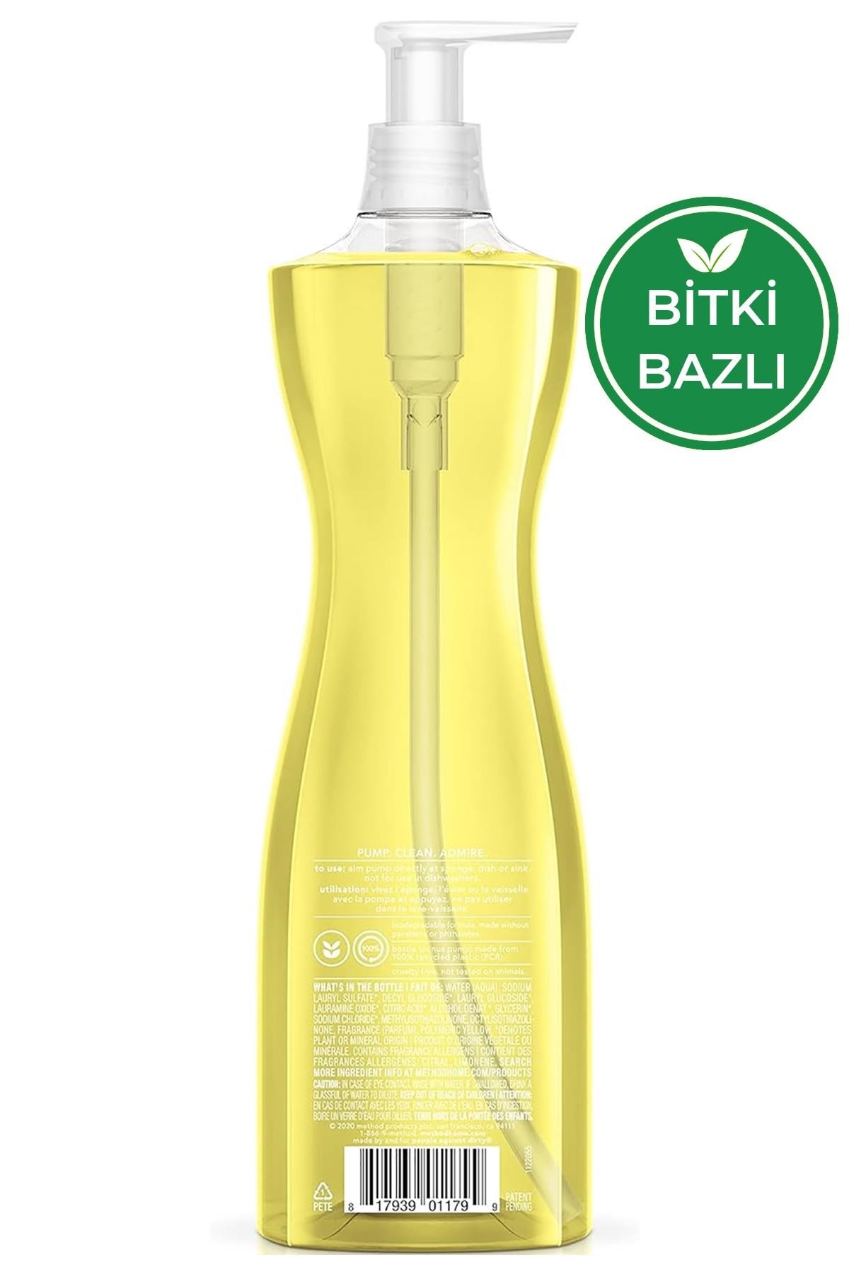 Method Lemon Mint Elde Bulaşık Deterjanı 532ML