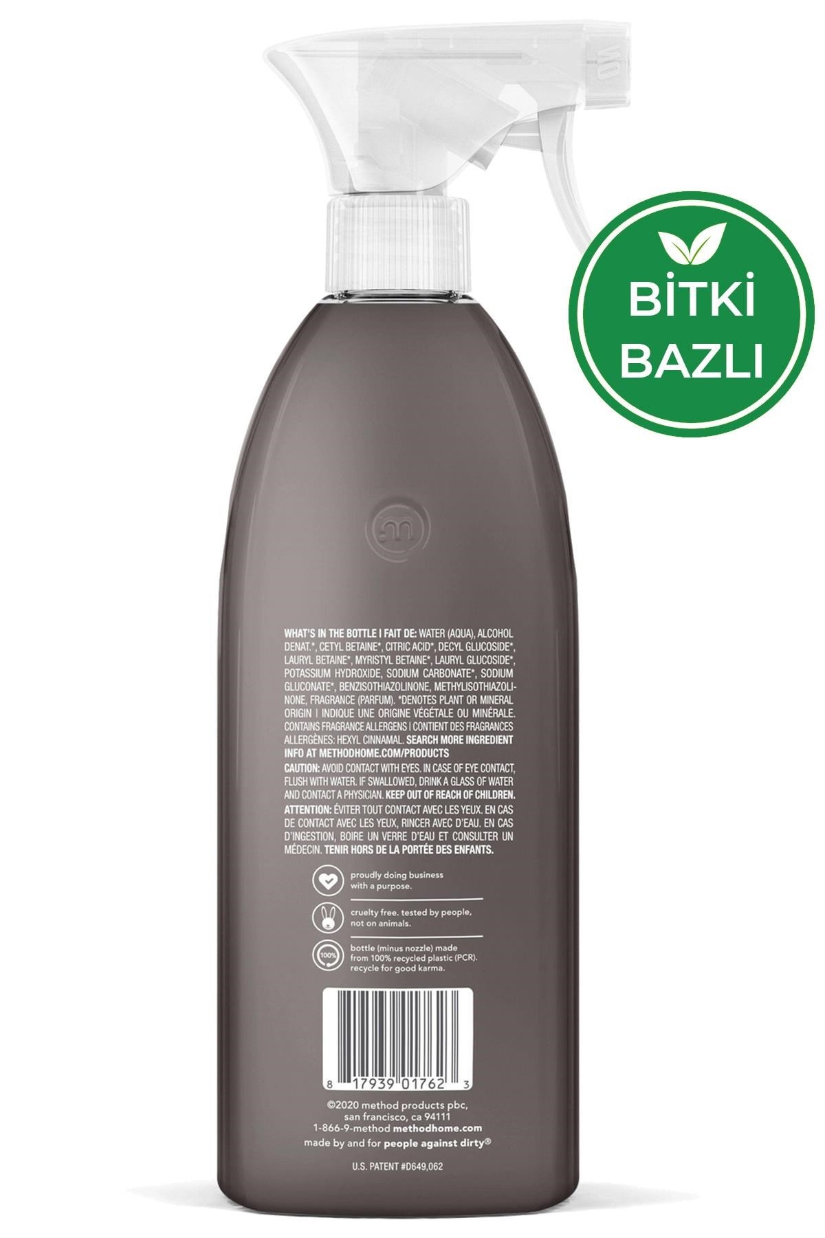 Method Lemongrass Güçlü Yağ Çözücü Sprey 828ML