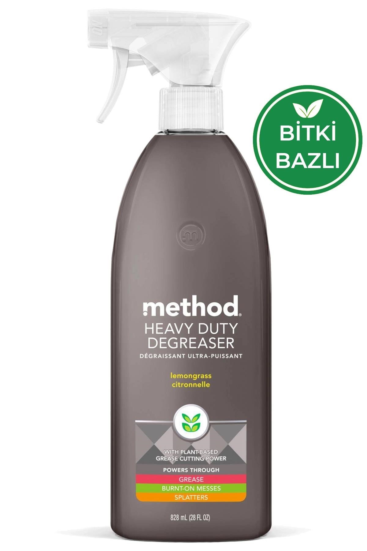Method Lemongrass Güçlü Yağ Çözücü Sprey 828ML