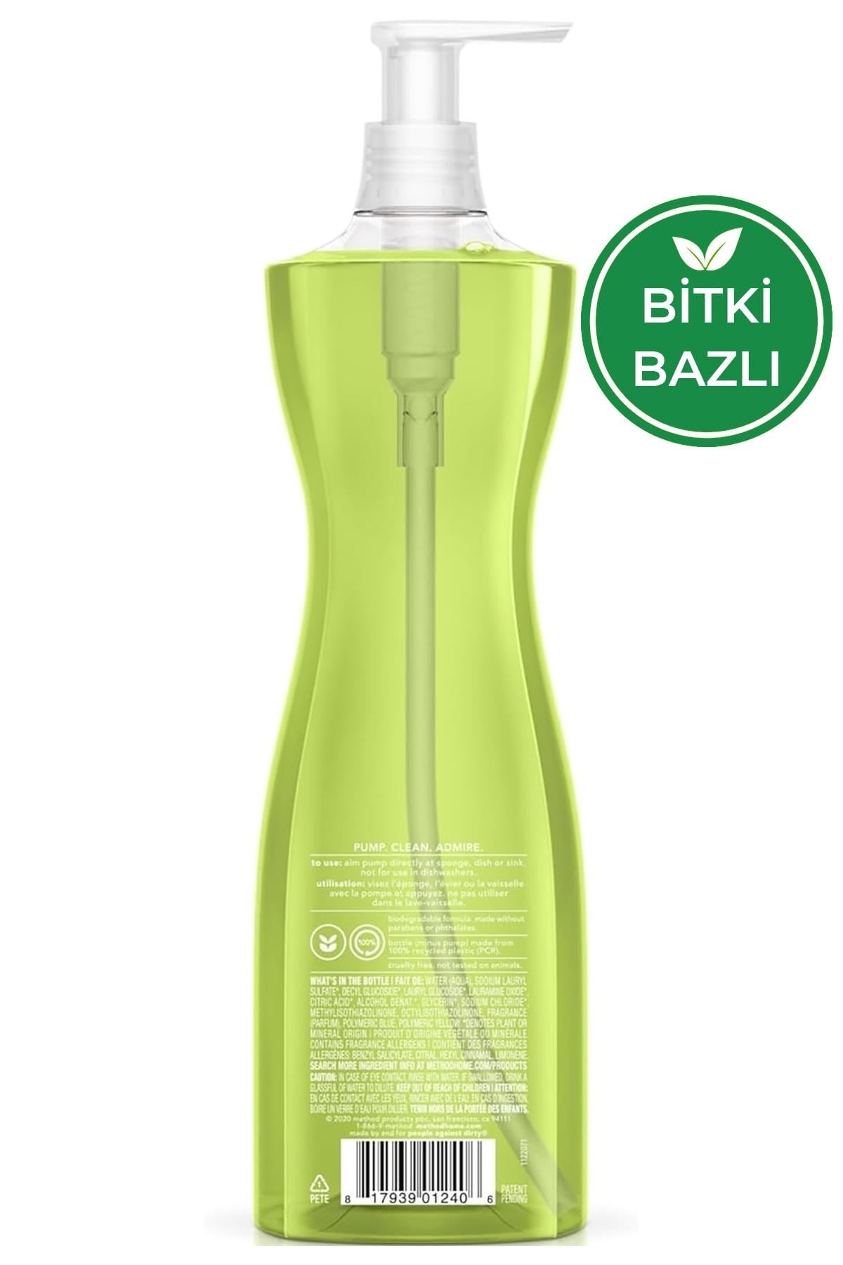 Method Lime Sea Salt Elde Bulaşık Deterjanı 532ML