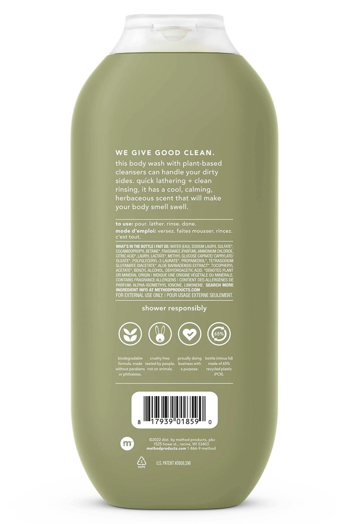 Method Men Juniper + Sage Vücut Şampuanı 532ML