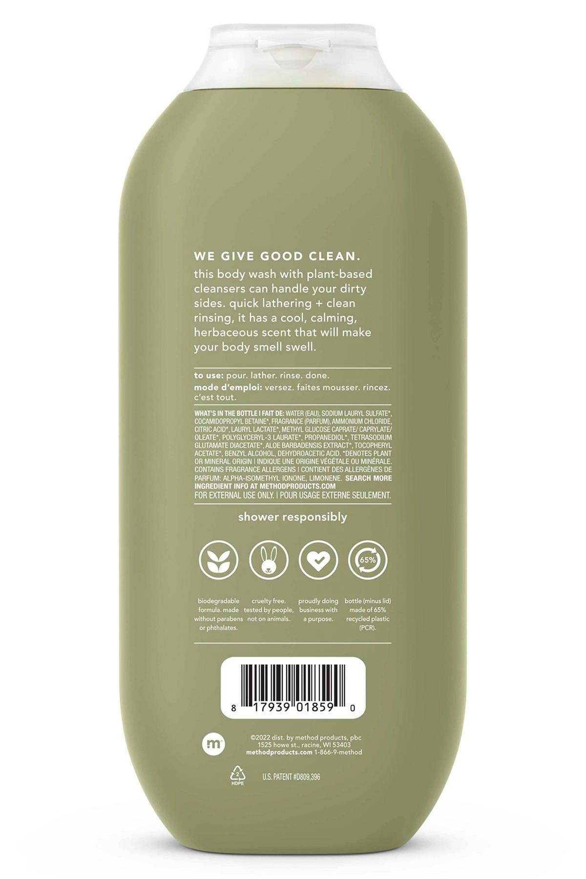 Method Men Juniper + Sage Vücut Şampuanı 532ML