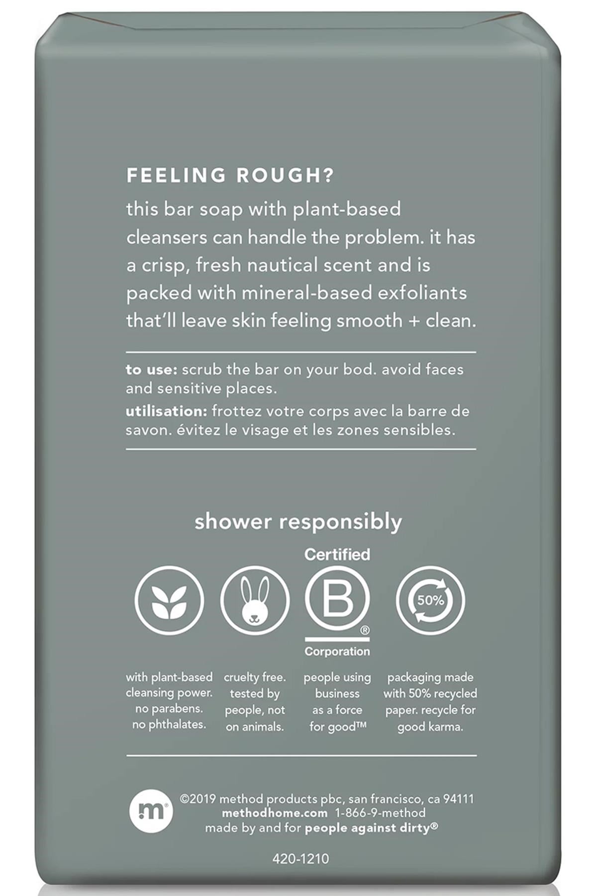 Method Men Sea + Surf Peeling Kalıp Sabun 170GR