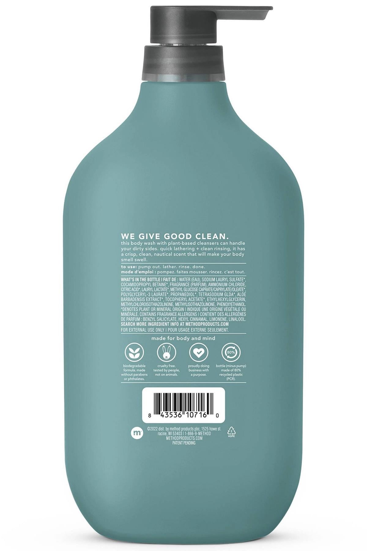 Method Men Sea + Surf Vücut Şampuanı 828ML