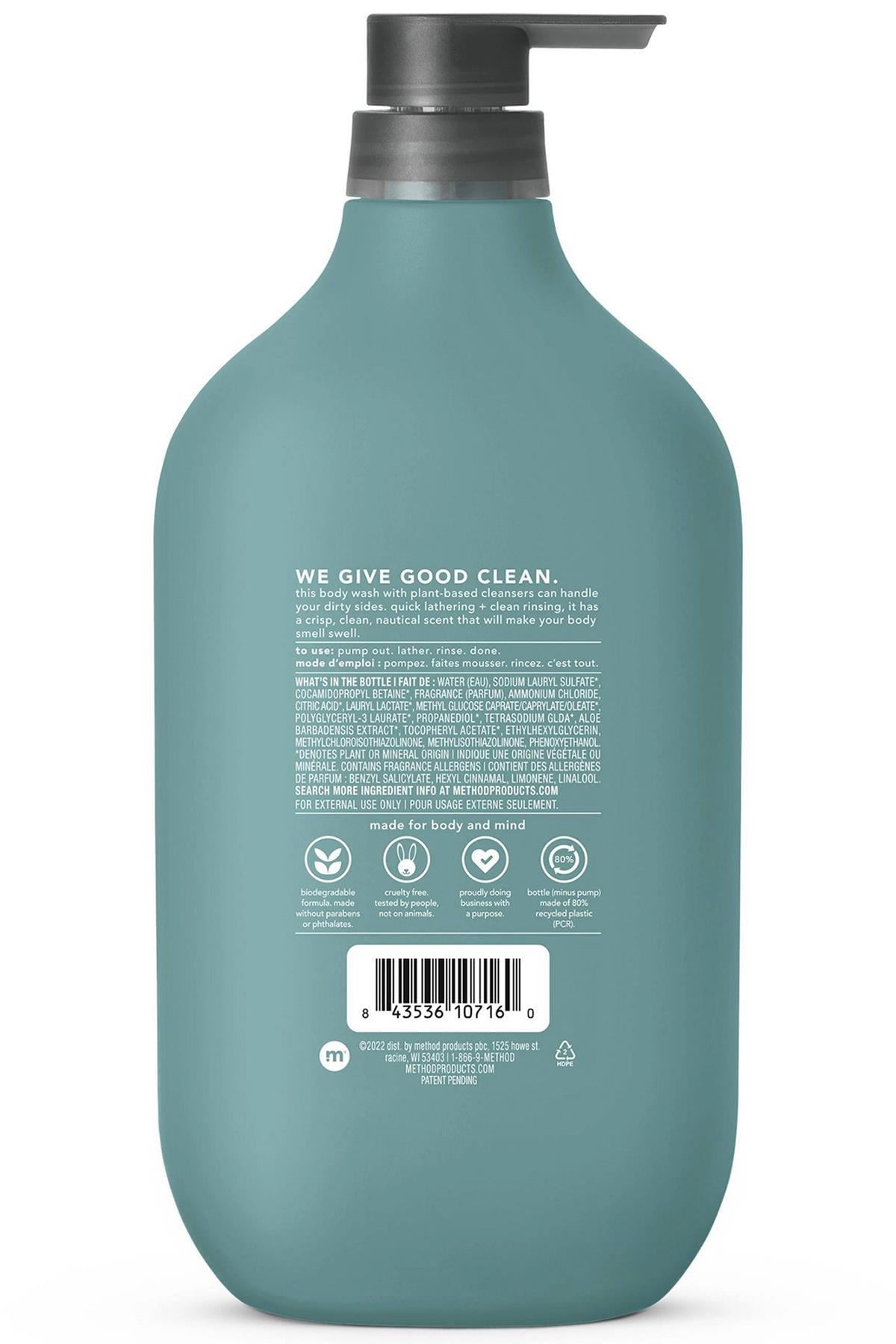 Method Men Sea + Surf Vücut Şampuanı 828ML