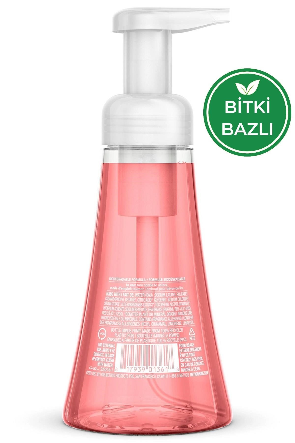 Method Pink Grapefruit El Yıkama Köpüğü 300ML