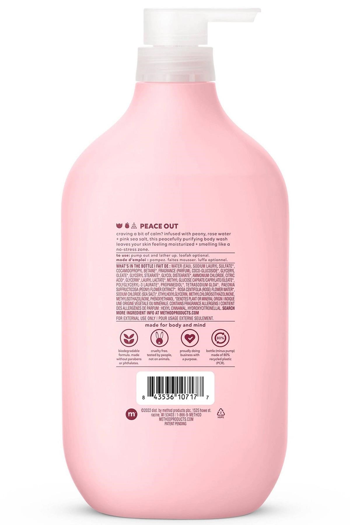 Method Pure Peace Vücut Şampuanı 887ML
