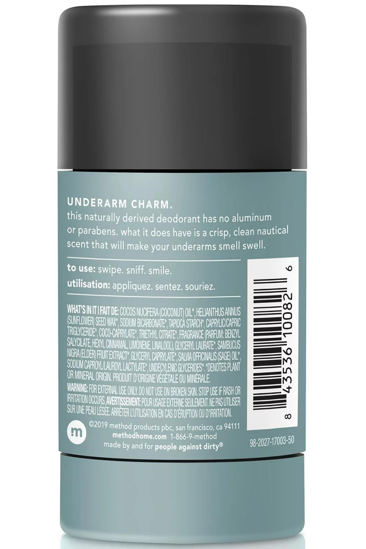 Method Sea + Surf Alüminyum İçermeyen Deodorant Stick 75GR