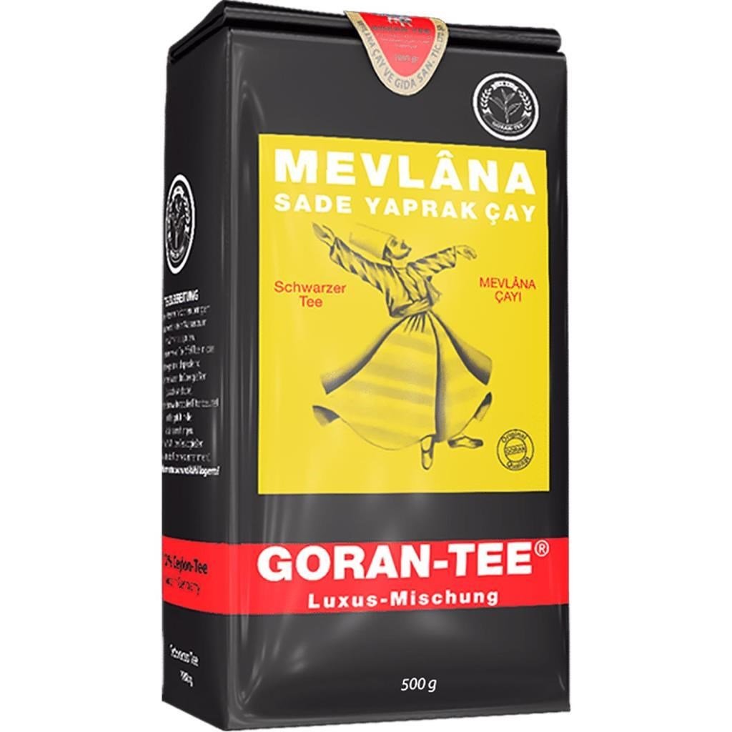Mevlana Sade Yaprak Goran Tee Siyah Dökme Çay 500GR