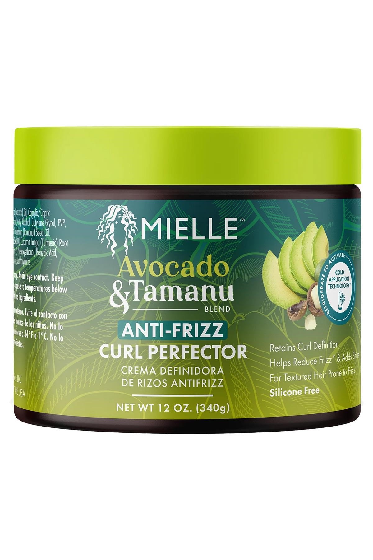 Mielle Avocado & Tamanu Elektriklenme Karşıtı Bukle Belirginleştirici Durulanmayan Saç Kremi 340GR