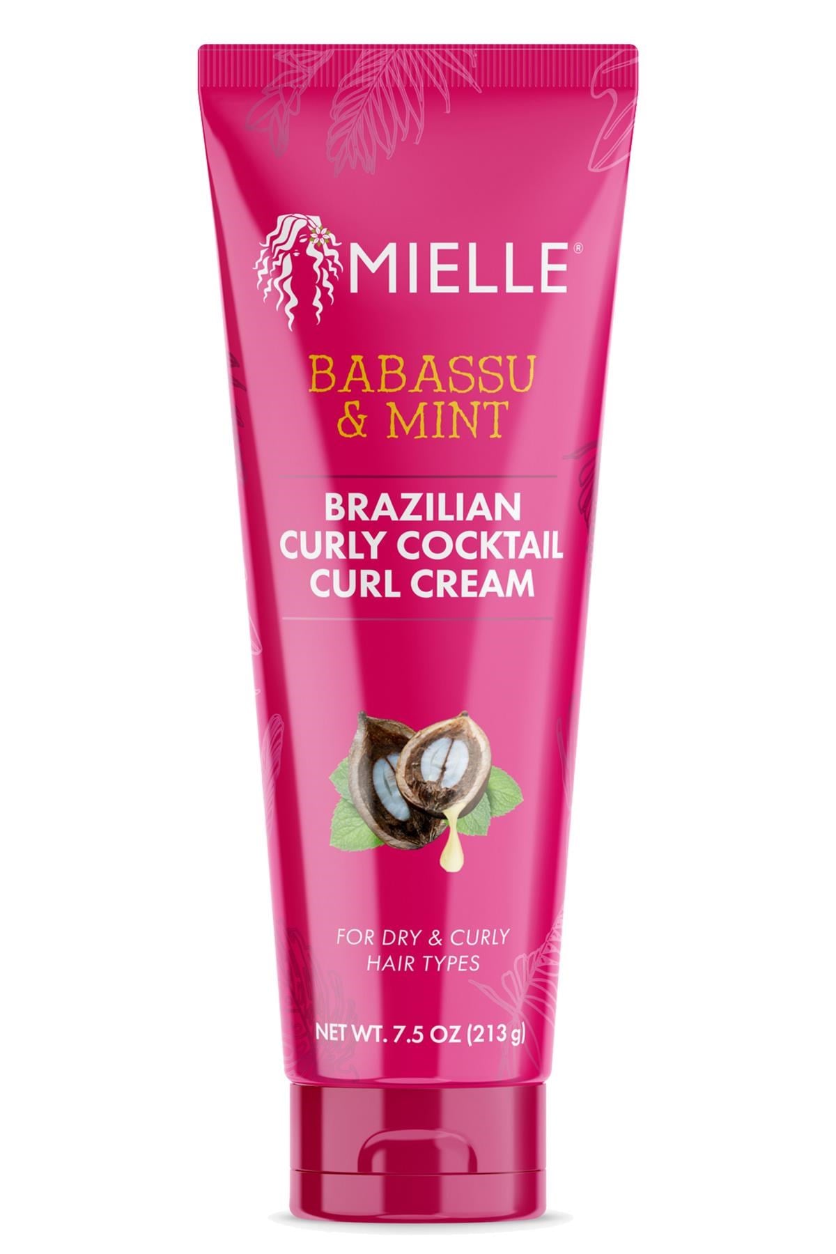 Mielle Babassu & Mint Bukle Belirginleştirici Durulanmayan Saç Bakım Kremi 213GR