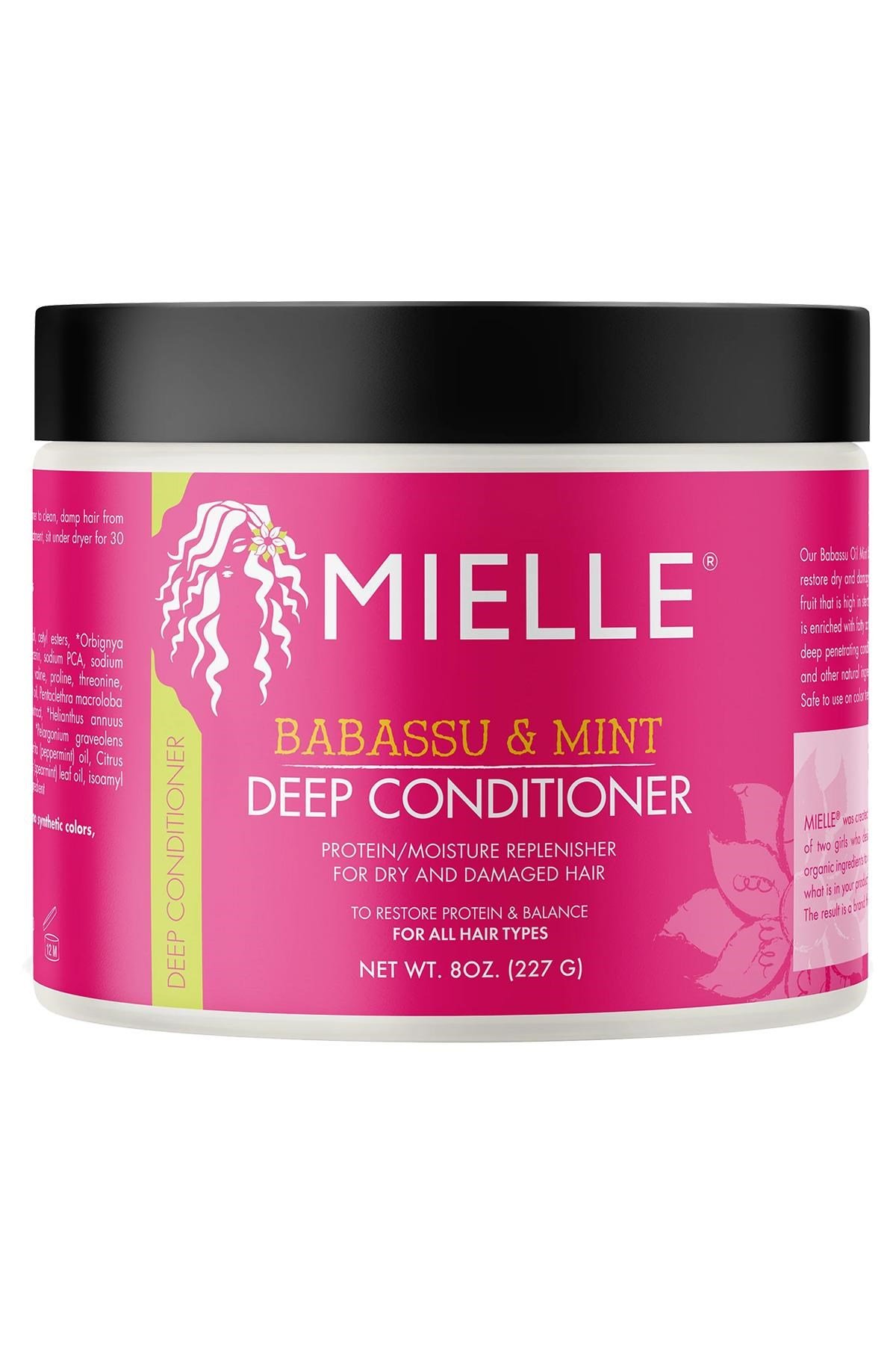 Mielle Babassu & Mint Derin Saç Kremi 227GR